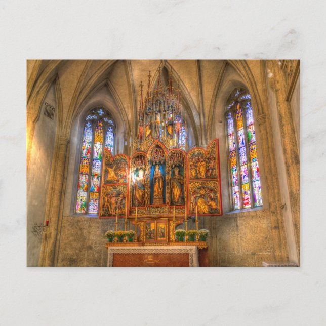 Postal Vidrio de Nonnberg (Anverso)