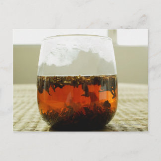 Postal Vidrio del té chino