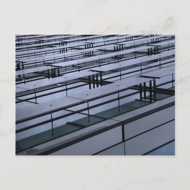 Postal Vidrio y acero 2 (Anverso)