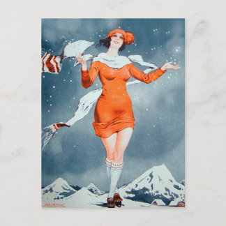 Postal Vie Parisienne Francesas