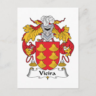 Postal Vieira Family Crest