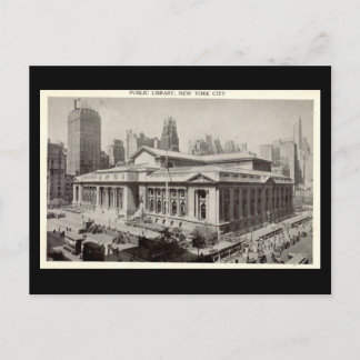 Postal vieja, biblioteca pública, New York City