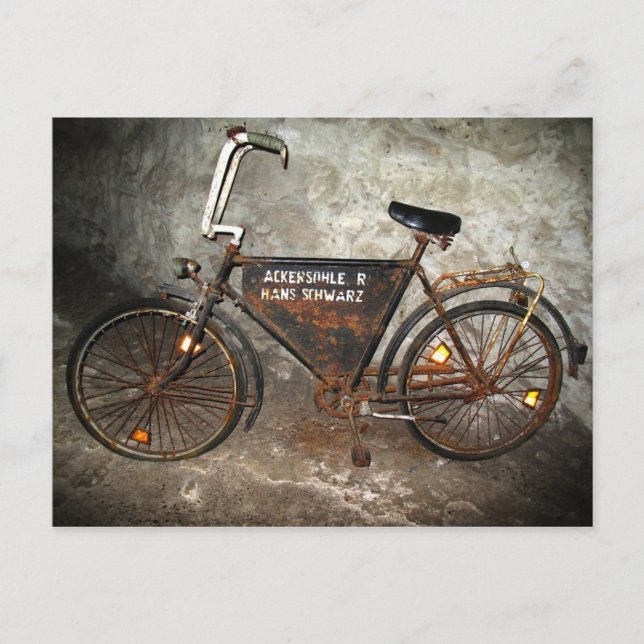 Postal Vieja Bicicleta Pit (Anverso)