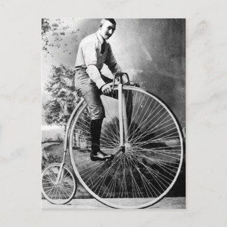 Postal Vieja Bicicleta Victoriana Timey Pennyfarthing