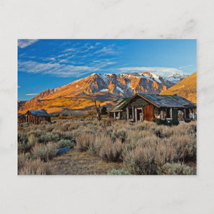 Postal Vieja Casa De Campo A Lo Largo De Hwy 395 En El La