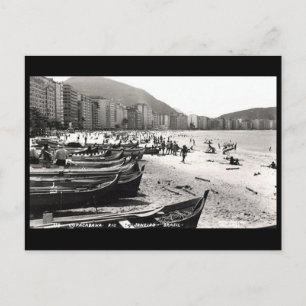 Postal vieja - Copacabana, Río de Janeiro