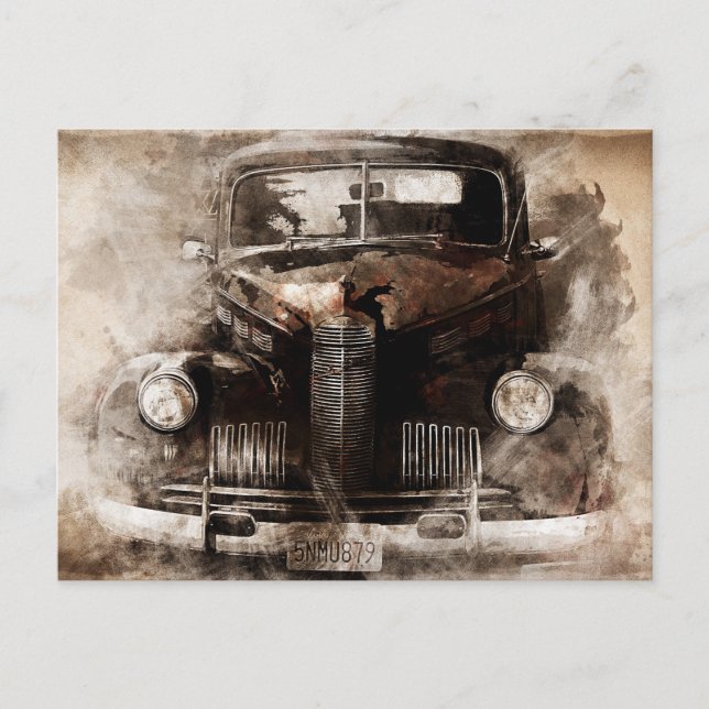 Postal Vieja cosecha (Anverso)