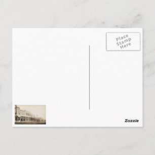 Postal Vieja escena del centro de Higbee, MO