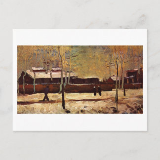 Postal Vieja estación en Eindhoven, Vincent van Gogh