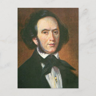Postal vieja - Felix Mendelssohn