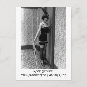 Postal Vieja foto silenciosa de película