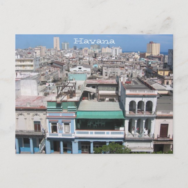 Postal vieja havana (Anverso)