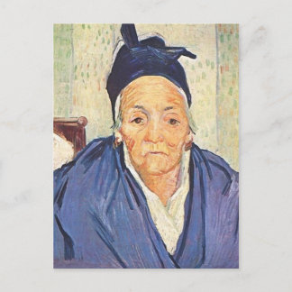 Postal Vieja mujer de Arles, Vincent van Gogh