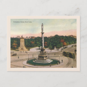Postal Vieja Nueva York de los años 20 Manhattan