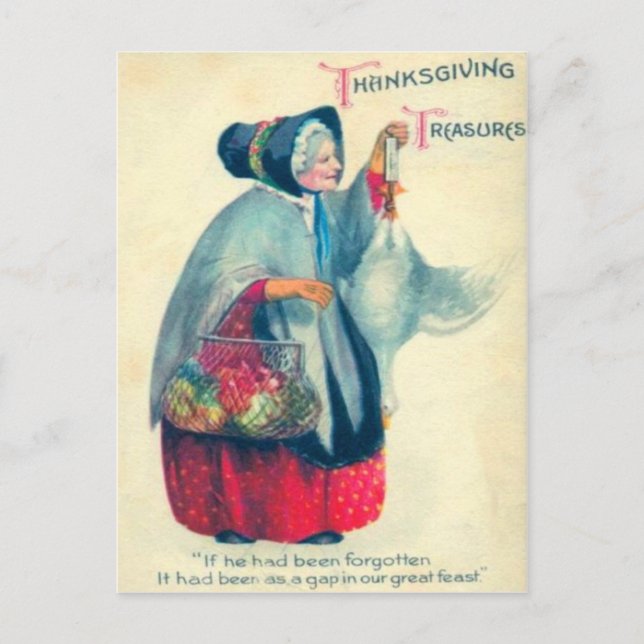 Postal Vieja peregrina (Anverso)