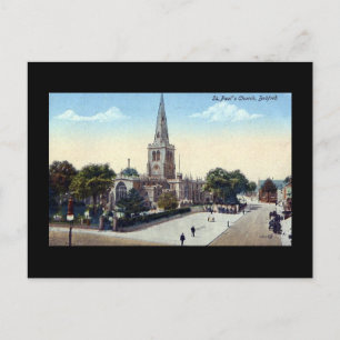 Postal Vieja postal, Bedford en 1923