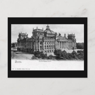 Postal Vieja postal, Berlín, Reichstag