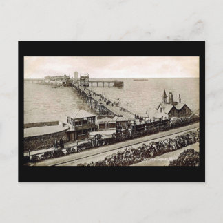 Postal Vieja postal, Weston-super-Mare, viejo muelle