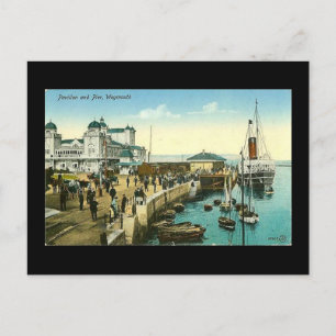 Postal Vieja postal, Weymouth, Dorset, en 1908