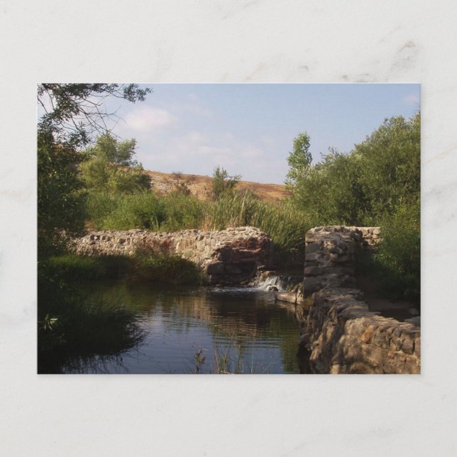 Postal Vieja presa de Misión, (Anverso)