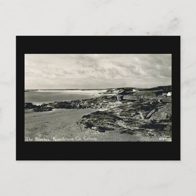 Postal Vieja rotonda postal, Co Galway (Anverso)