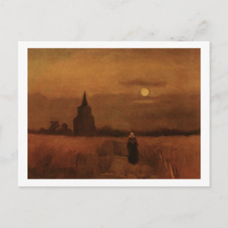 Postal Vieja torre en el Bella Artes Van Gogh