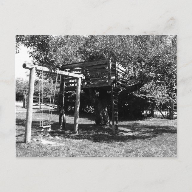 Postal Vieja zona de juegos de moda (Anverso)