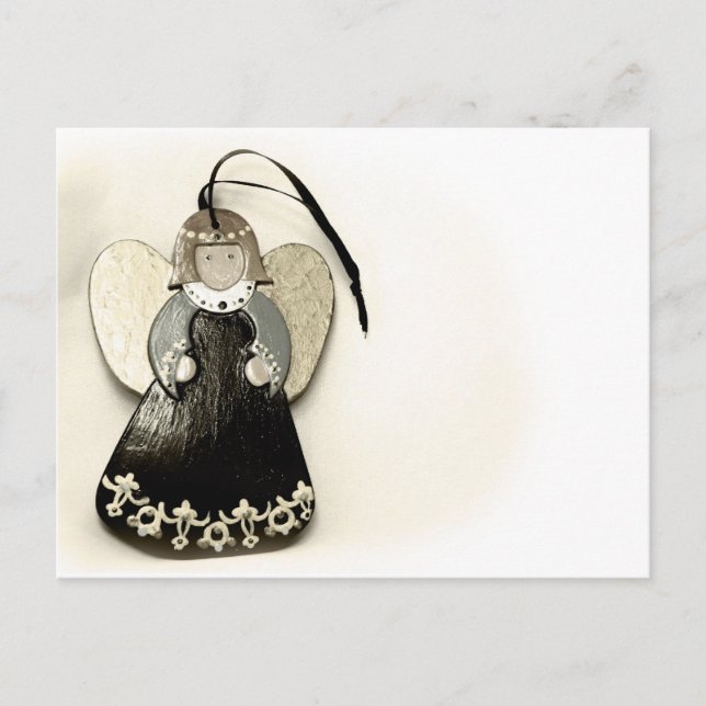 Postal Viejo ángel (Anverso)