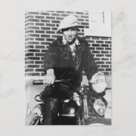 Postal Viejo Biker