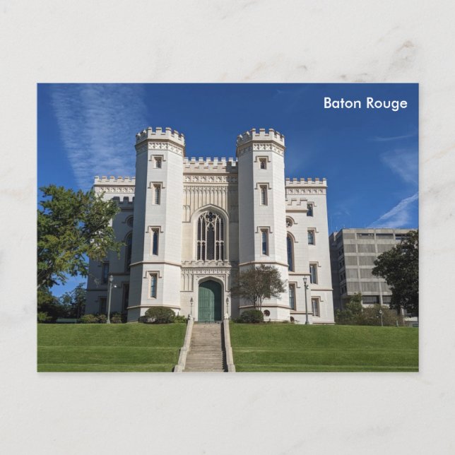 Postal Viejo Capitolio - Baton Rouge (Anverso)