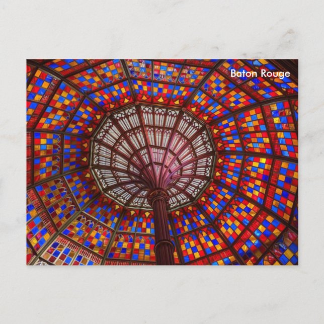 Postal Viejo Capitolio - Baton Rouge (Anverso)