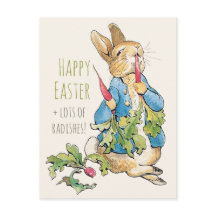 Viejo conejito de Pascua en rábanos CC110