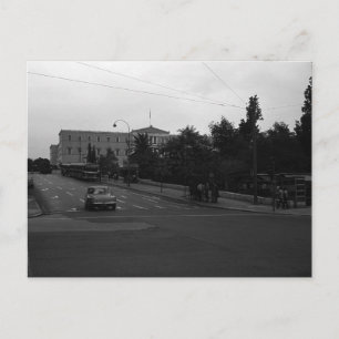 Postal Viejo palacio de Delphi de Grecia