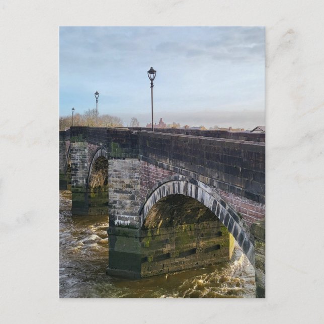 Postal Viejo puente de Pennaval (Anverso)