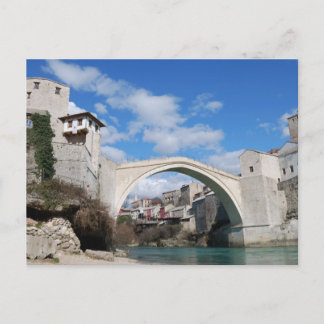 Postal Viejo puente en Mostar