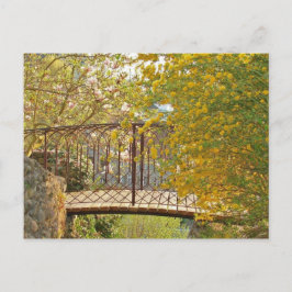 Postal Viejo puente romántico en Bregenz en Vorarlberg