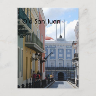 Postal Viejo San Juan