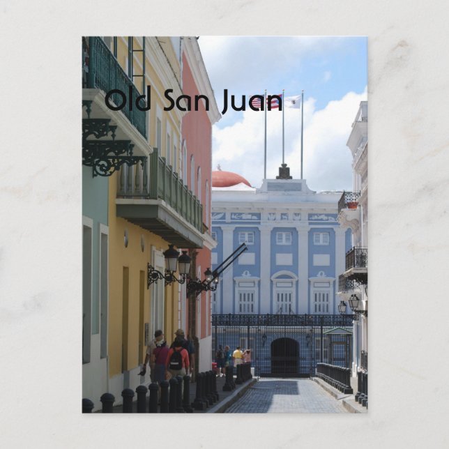 Postal Viejo San Juan (Anverso)