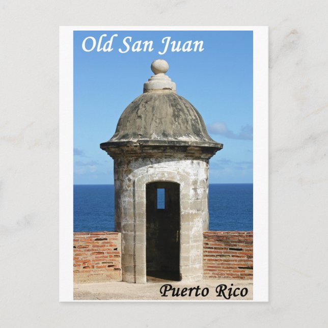 Postal Viejo San Juan (Anverso)
