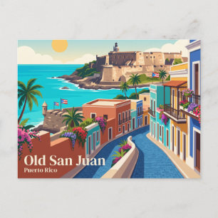 Postal Viejo San Juan Puerto Rico