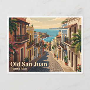 Postal Viejo San Juan Puerto Rico