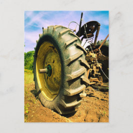 Postal Viejo, trabajando con John Deere Tractor
