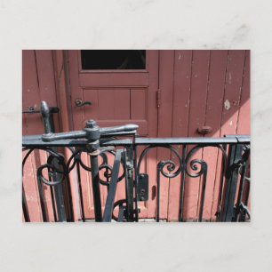 Postal Viejo tren de vapor Le Mastrou Wagon Postcard