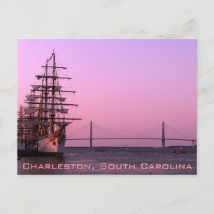 Postal Viejo y nuevo en Charleston