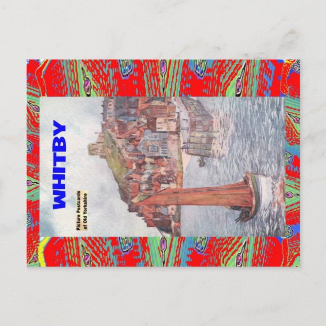 POSTAL VIEJO YORKSHIRE - WHITBY (Anverso)