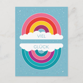 Postal Viel Glück