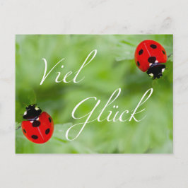 Postal ¡Viel Glück im Doppelpack!