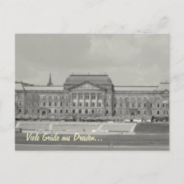 Postal Viele Grüße aus Dresden...