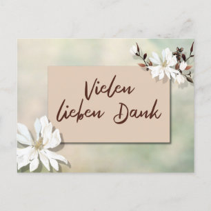 Postal Vielen lieben