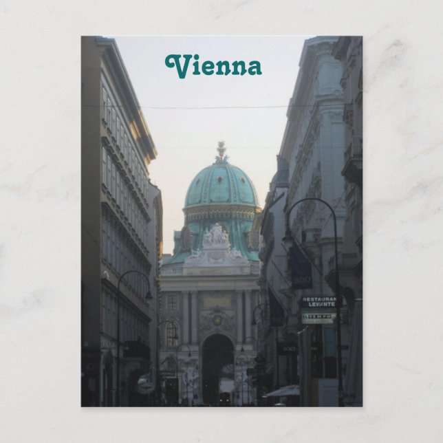 Postal Viena, Austria (Anverso)
